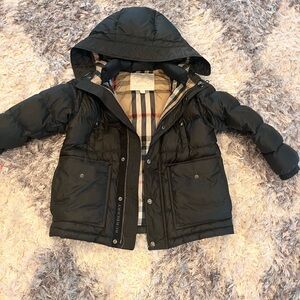 Burberry coat boys size 8
